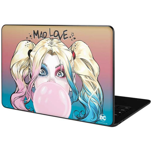 DC Comics Harley Quinn Mad Love Google Pixelbook Go Skin